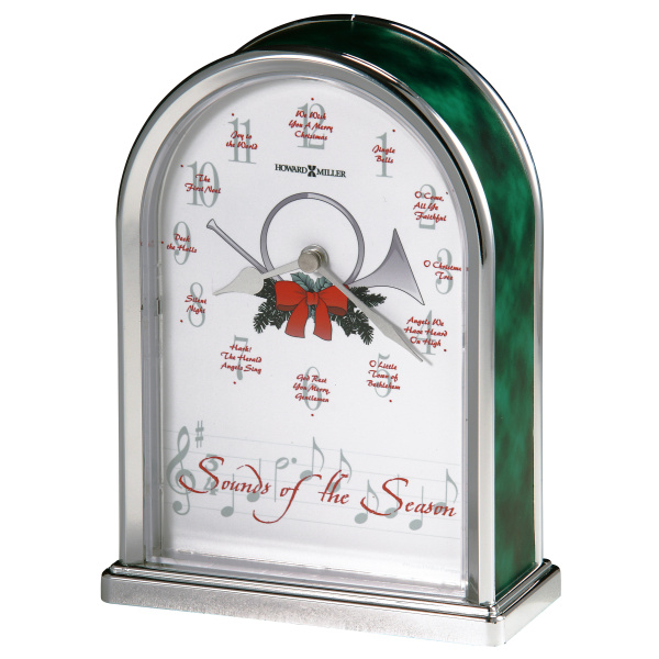 Sounds Of The Season Tabletop Clock