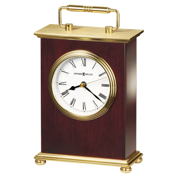 Rosewood Bracket Tabletop Clock