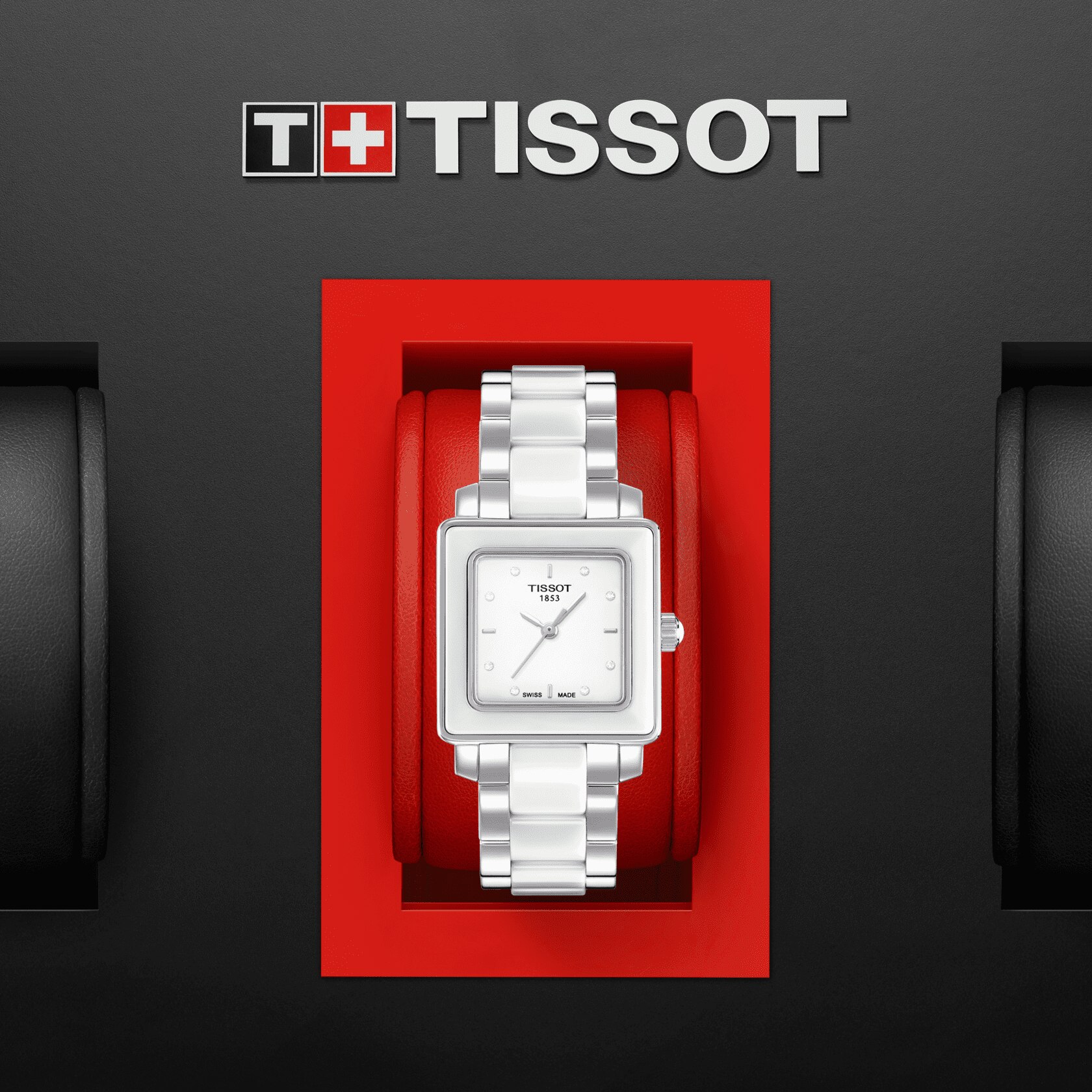 Tissot white shop ceramic watch