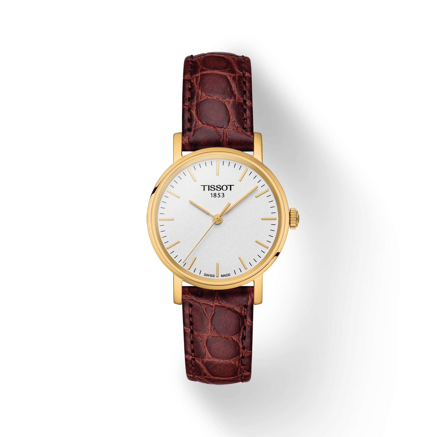 Tissot everytime rose on sale gold