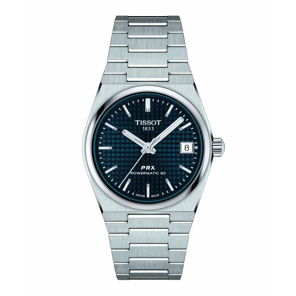 TISSOT PRX POWERMATIC 80 35MM- Blue - Windsor Clock & Watch