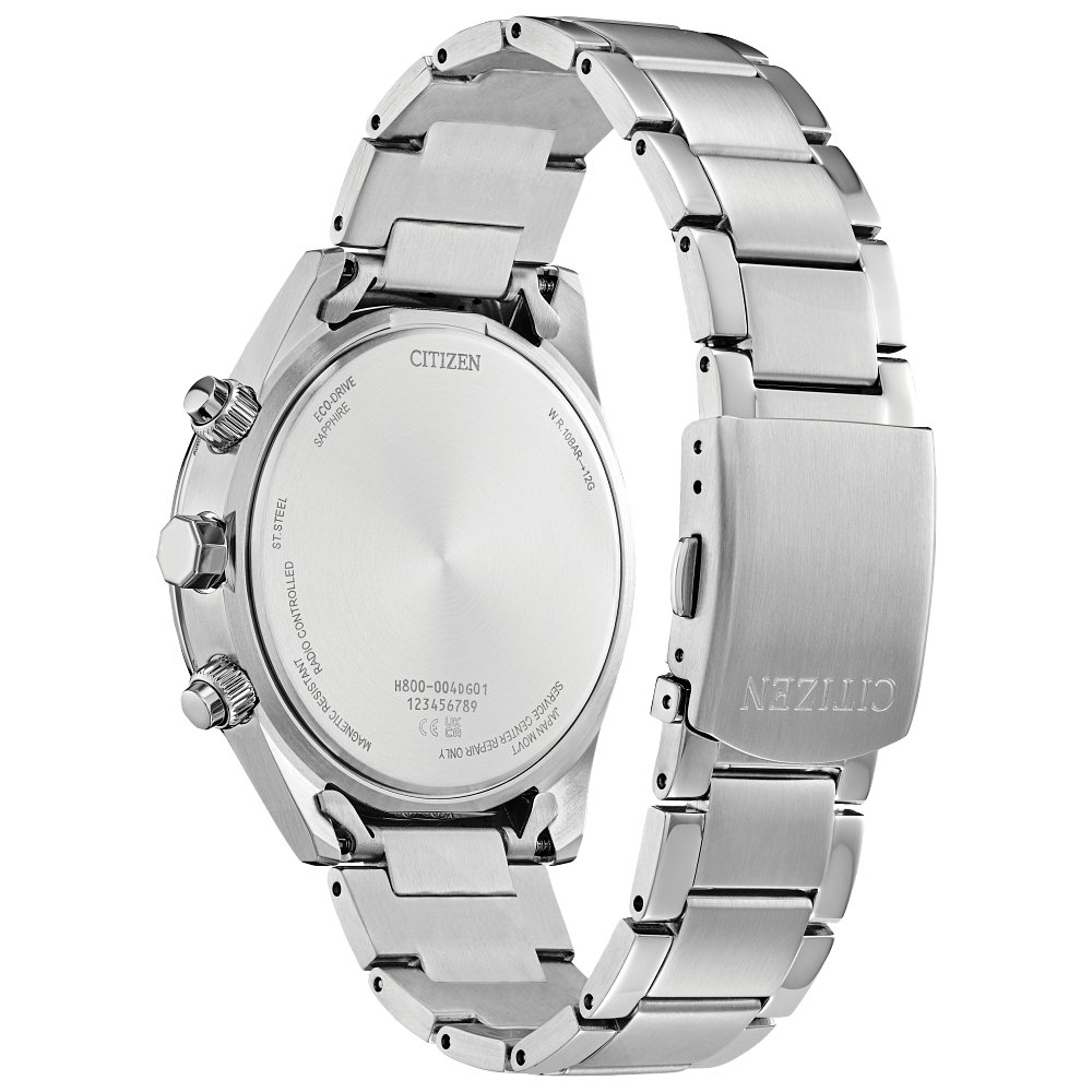 Citizen Stainless Steel Sport Luxury Mens Watch - Image 2