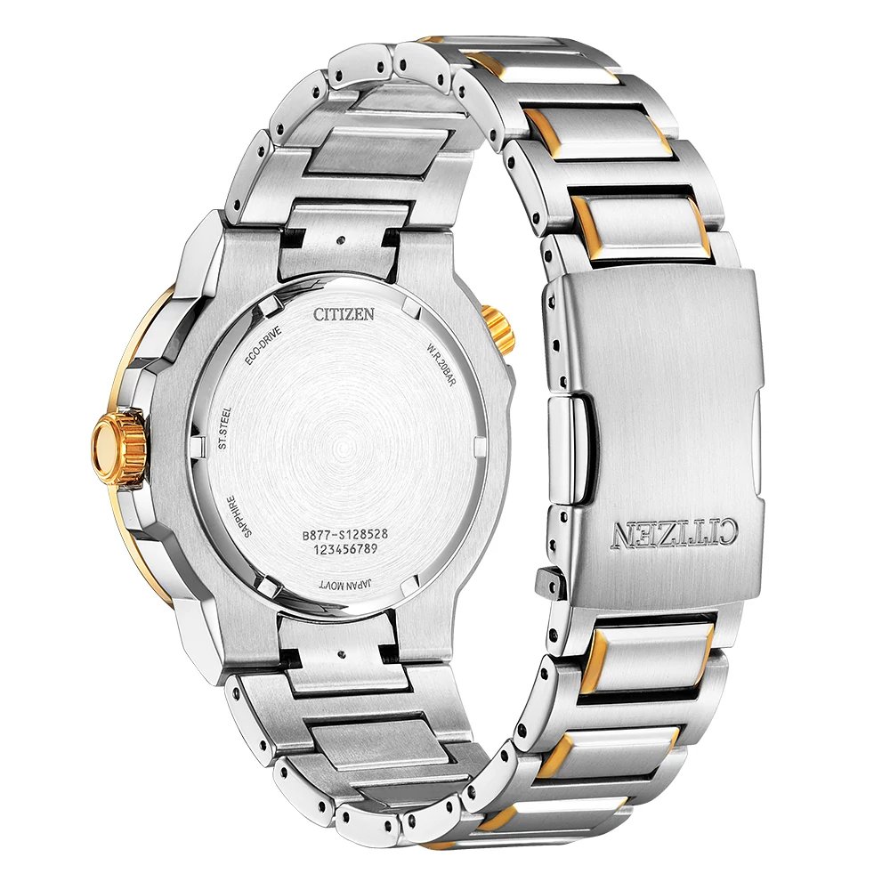 Citizen Stainless Steel Sport Luxury Mens Watch - Image 2