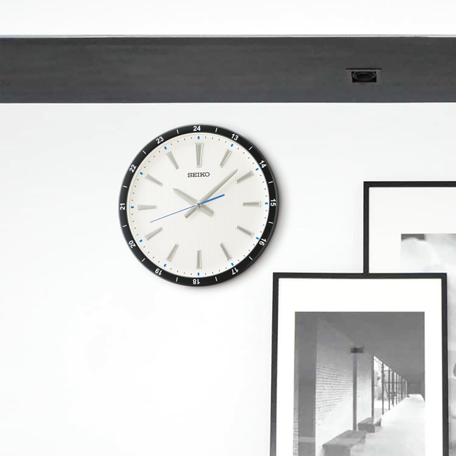 Seiko 14" Kao Wall Clock, White - Image 6