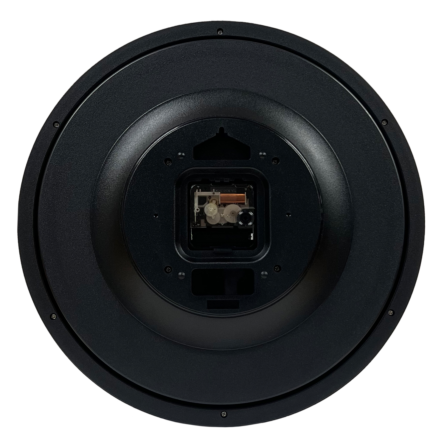 Seiko 14" Shi Dial Wall Clock, Black - Image 3