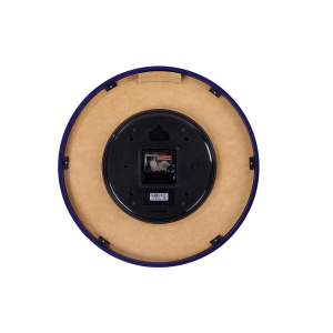 Seiko 13" Taylor Wall Clock, Navy Blue