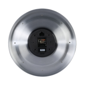 Seiko 18" Big Time Wall Clock, Silver