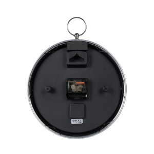 Seiko 18" Big Time Wall Clock, Black