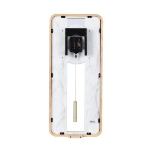 Seiko 24" Bianco Pendulum Clock, Gold