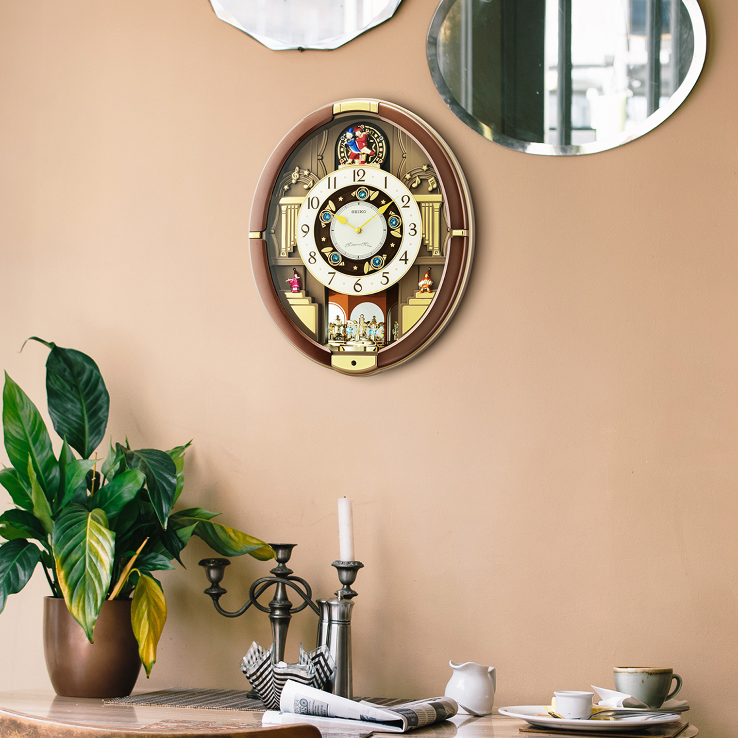 Seiko Summer Symphony Melodies In Motion Clock - Image 7