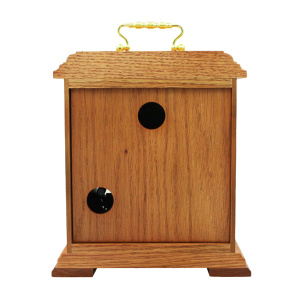 Seiko Baird Musical Mantel Clock, Light Brown